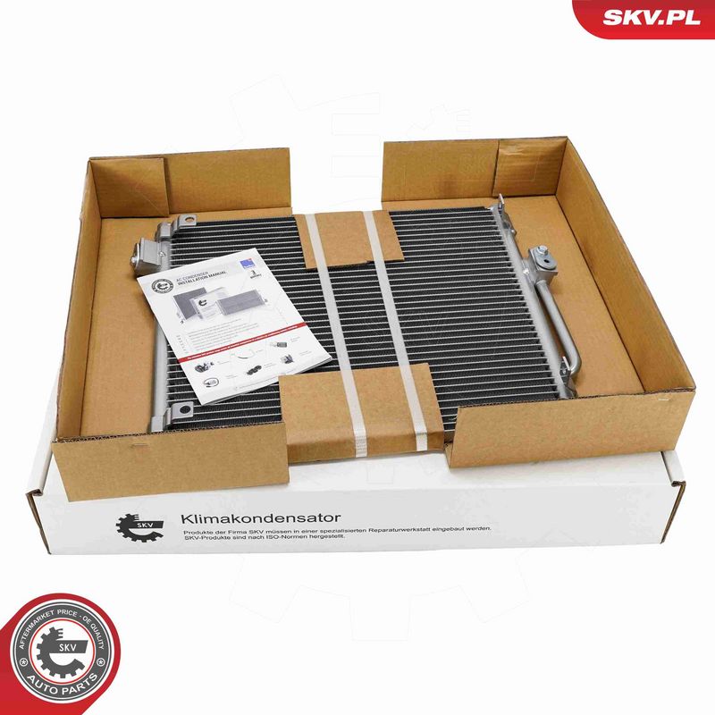 ESEN SKV 86SKV392 Condenser, air conditioning