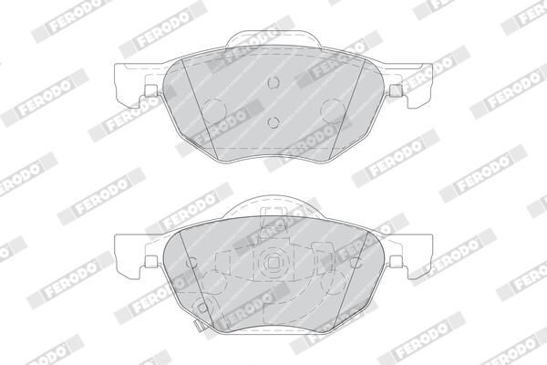 FERODO FDB1704 Brake Pad Set, disc brake