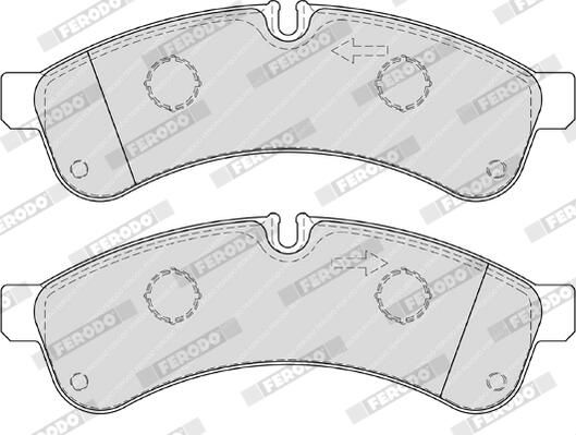 FERODO Plaquettes de frein à disque FVR4039