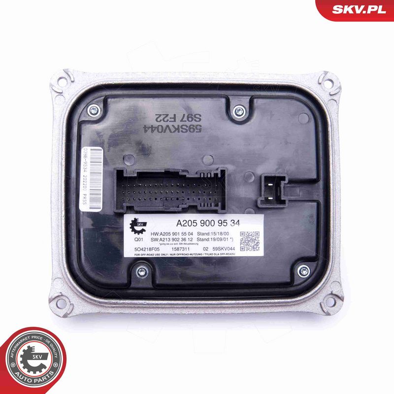 ESEN SKV 59SKV044 Control Unit, lights