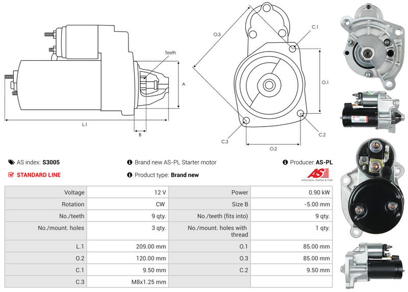 AS-PL S3005 Starter