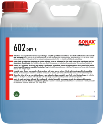 Concentrat sec SONAX Dry S 06026000