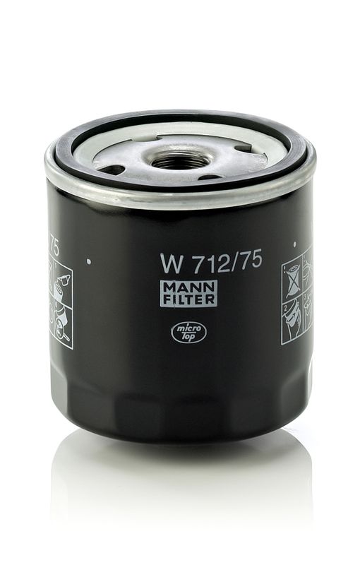 Оливний фільтр, Mann-Filter W712/75