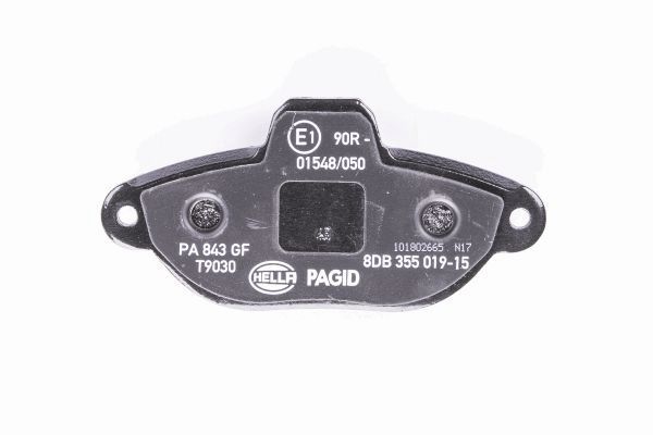 HELLA PAGID 8DB 355 019-151 Brake Pad Set, disc brake