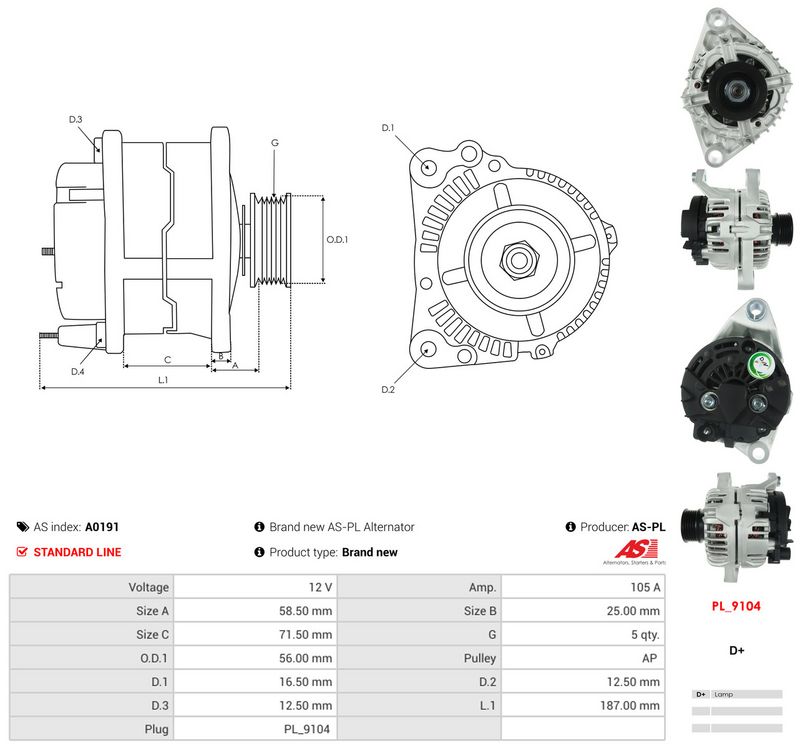 Generaator, AS-PL A0191