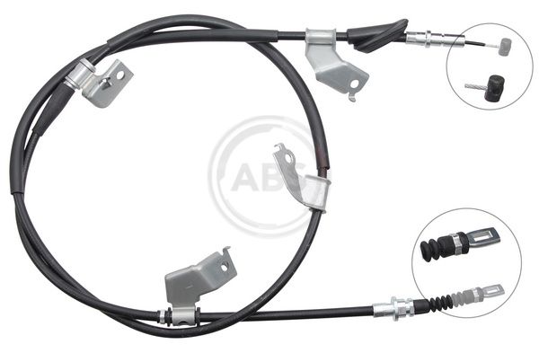 Automeks | ABS K19077 , Cable Pull, parking brake
