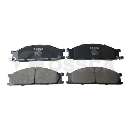 OSSCA 26061 - Brake Pad Set, disc brake