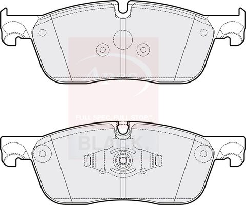 APEC Brake Pad Set, disc brake PAD2061B