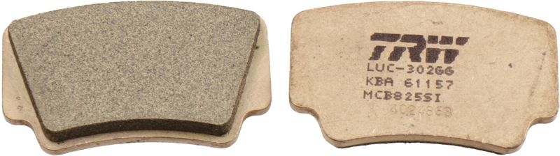 Bremsbelagsatz, Scheibenbremse