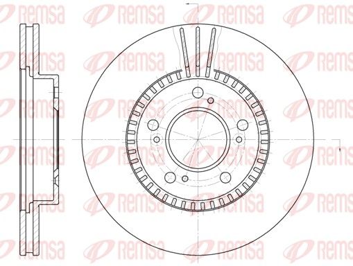 REMSA HONDA диск гальмівний передній CRV 97- 282 23 21