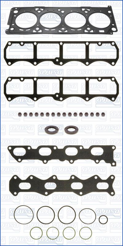 Комплект ущільнень, голівка циліндра, Ajusa 52210200