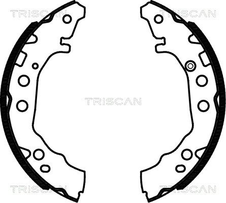 TRISCAN fékpofakészlet 8100 13052