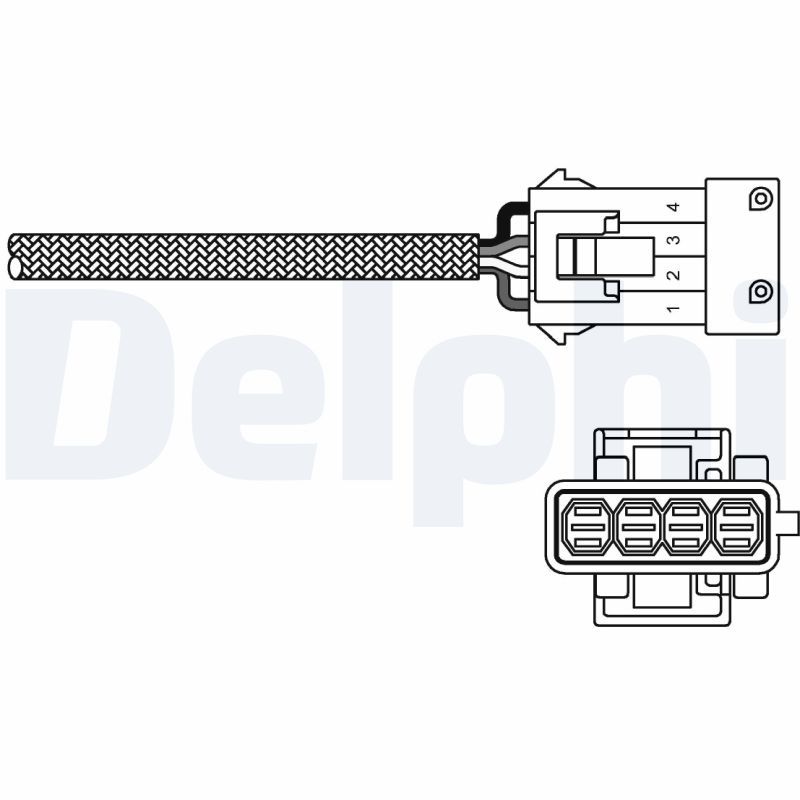 Delphi Lambda Sensor ES10797-12B1