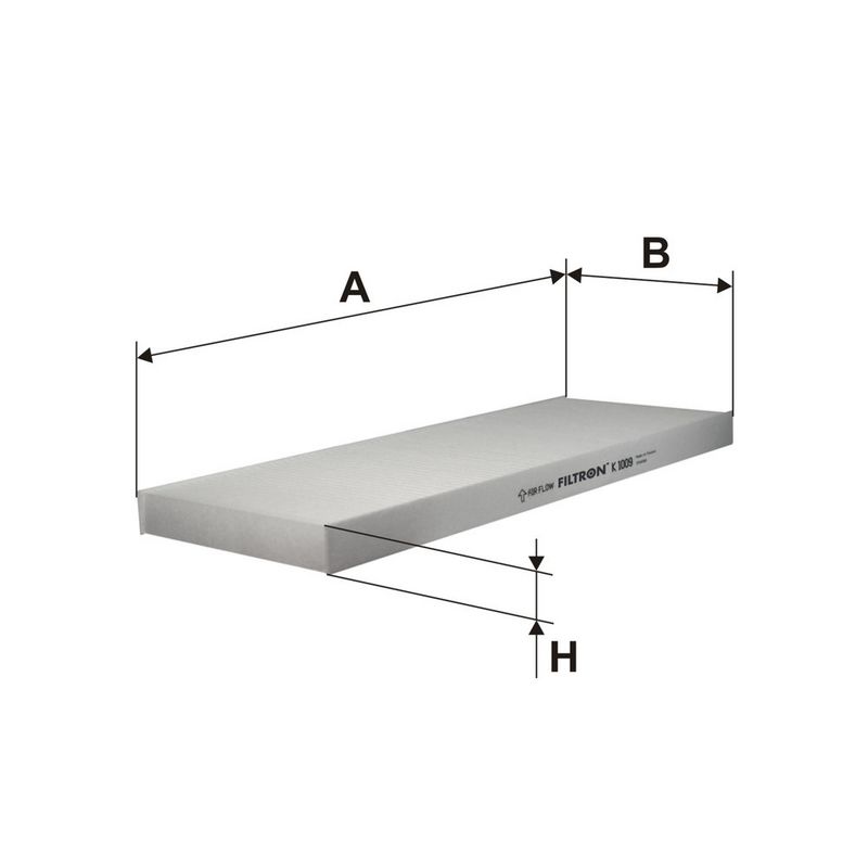 Filter, salongiõhk, FILTRON K 1009