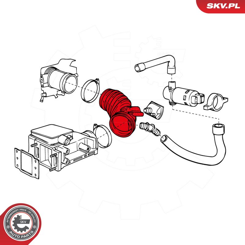 Õhutoru, õhufilter, ESEN SKV 24SKV413