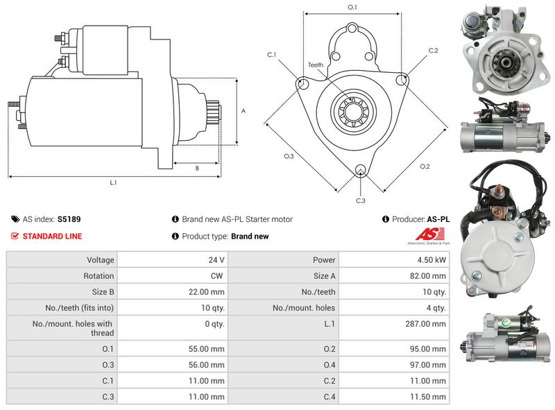 AS-PL S5189 Starter