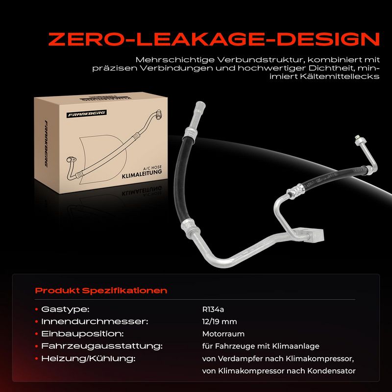 Frankberg 5481FB0029618 High/Low-pressure Line, air conditioning