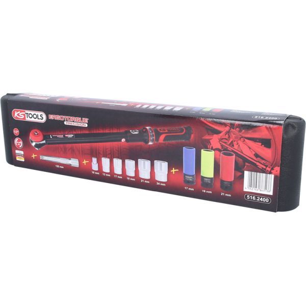 Dünamomeetriline võti, komplekt, KS TOOLS 516.2400