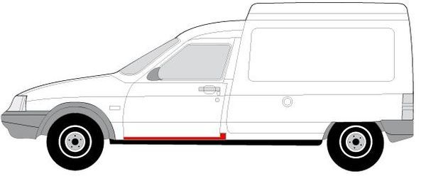 BLIC 6015-00-0516017P Rocker Panel