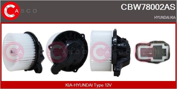 Компресор салону, Casco CBW78002AS