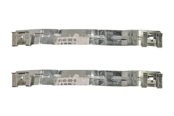 Bumperbevestiging Voor Links/Rechts 2pcs (bodem/zijkant, metaal) past: TESLA MODEL 3 01.17-08.23