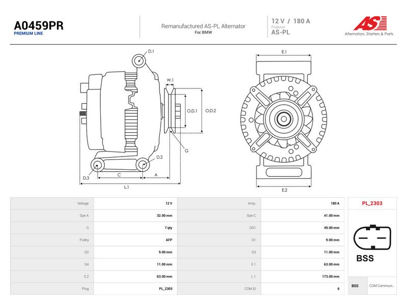 This part match OEM code: 12317558219