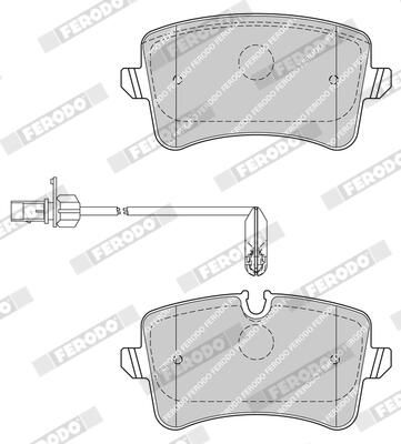 FERODO FDB4410 Brake Pad Set, disc brake