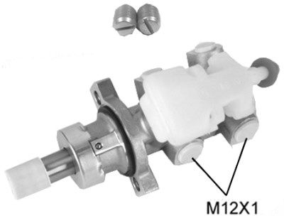 ANDEL A5327 - Master Cylinder, Brakes