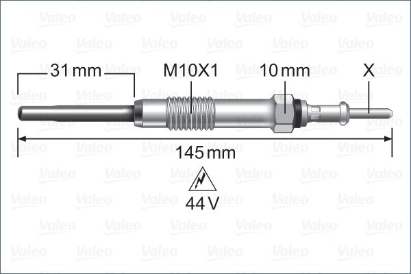 VALEO Gloeibougie 345234