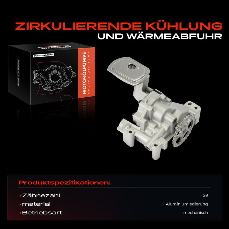 Frankberg 5481FB0059458 Oil Pump