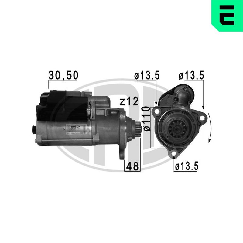 Стартер, Era 220749A