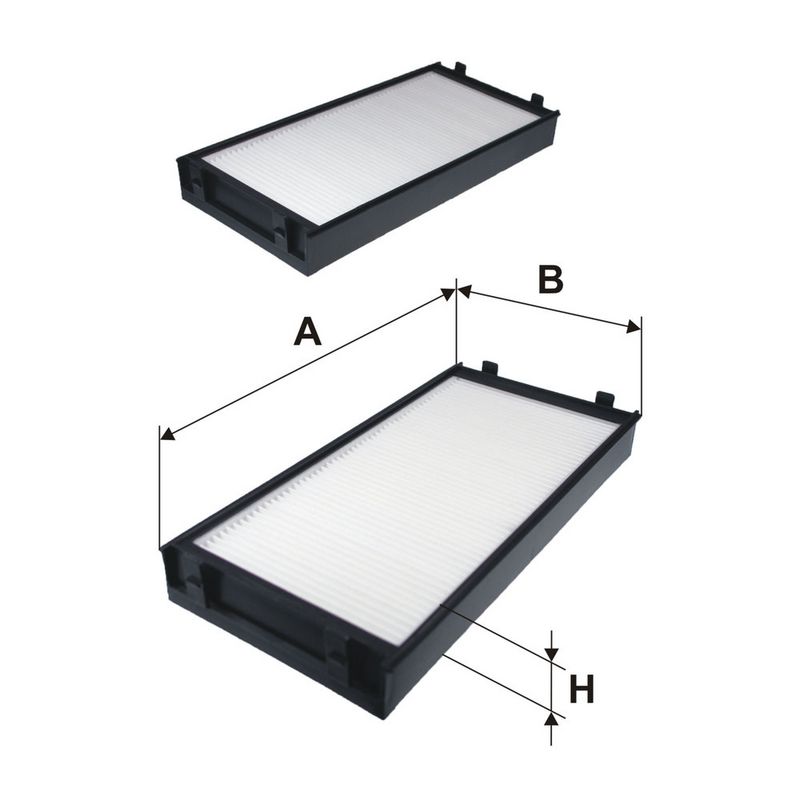 Filter, salongiõhk, FILTRON K 1270-2X