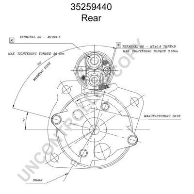 BOM-Prestolite 35259940 Starter