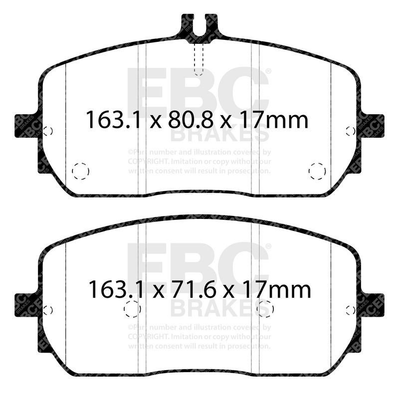 EBC Brakes Remblokkenset, schijfrem DP42485R