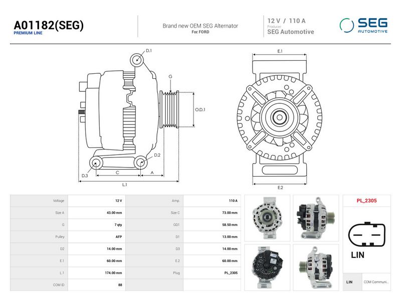 OEM код товара: AB39-10300-BF