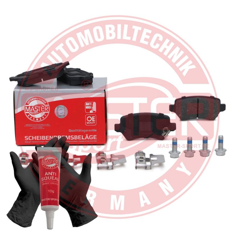 set placute frana,frana disc MASTER SPORT 13046028682N-SET-MS