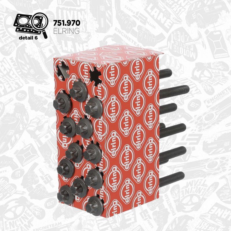 ET ENGINETEAM TS0050BT Gasket Kit, cylinder head