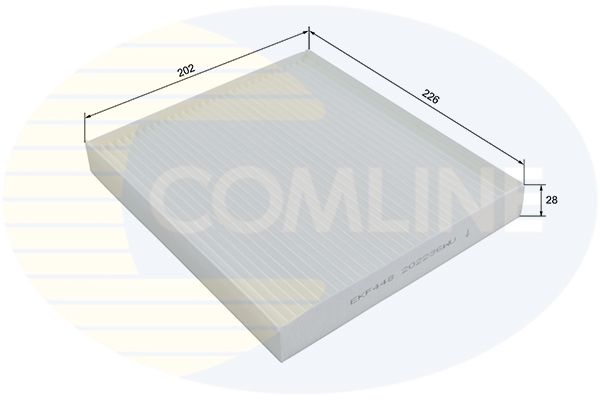 Фільтр, повітря у салоні, Comline EKF448