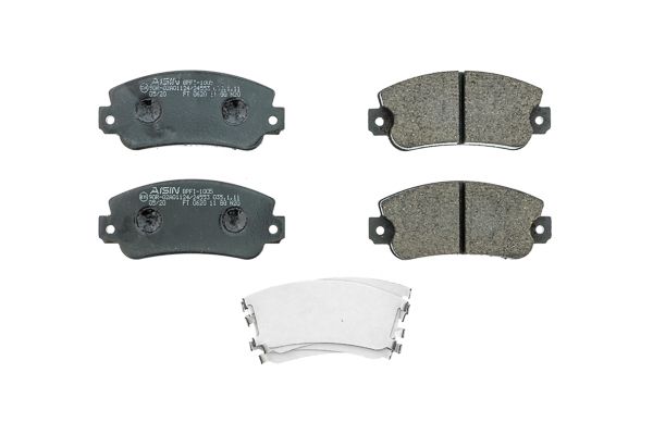 AISIN BPFI-1005 - Stabdžių kaladėlių komplektas