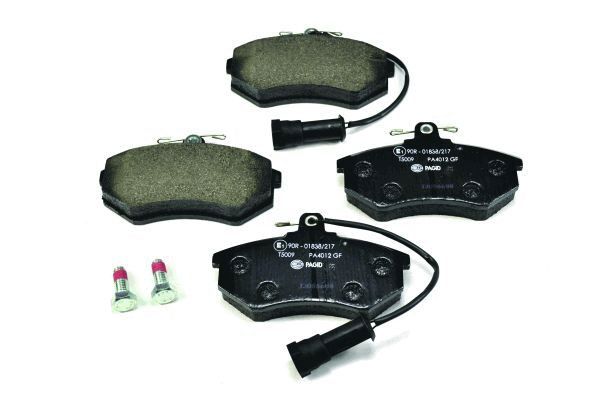 HELLA PAGID 8DB 355 017-651 Brake Pad Set, disc brake