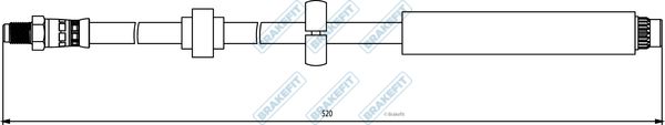 APEC Brake Hose BHO4220