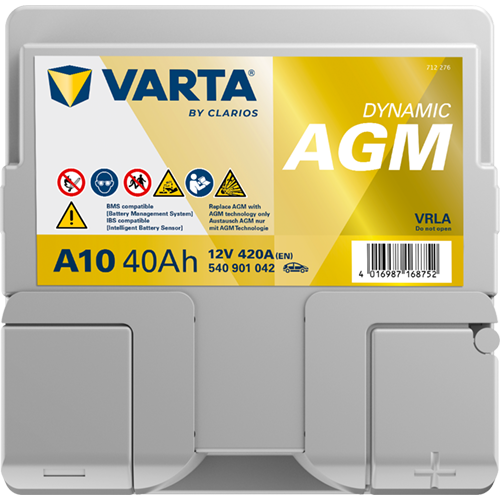 VARTA 540901042K262 Starter Battery