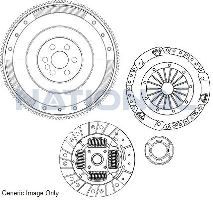 National Conversion Set, clutch CK10009F