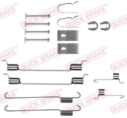 QUICK BRAKE Toebehoren, remschoen