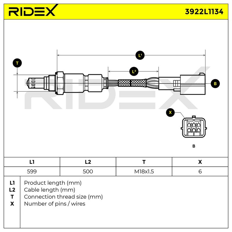 ламбда-сонда RIDEX