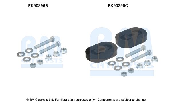 BM CATALYSTS szerelőkészlet, katalizátor FK90396
