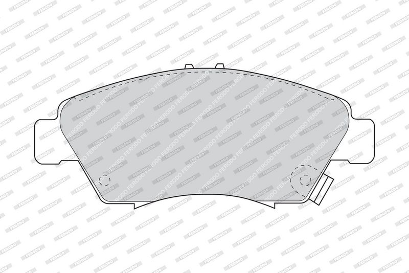 FERODO Plaquettes de frein à disque FDB776