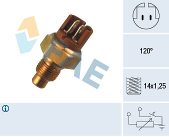 Sonde+température+liquide+refroidissement FAE 34130