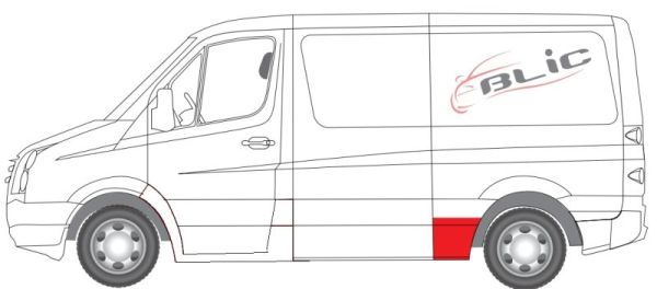 BLIC 6504-03-3548581P Inner Wing Panel
