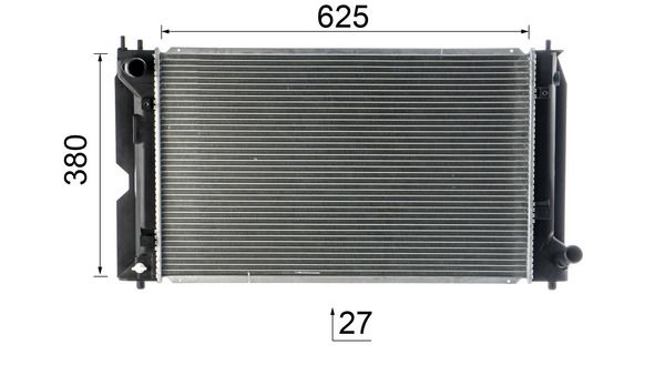 Product Image - Radiateur - CR1079000S - MAHLE